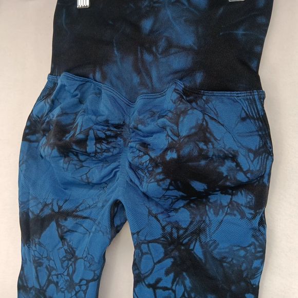 NWT & Bag Halara High Waisted Ruched Butt Lifting Tie Dye Yoga Leggings Size XS - Picture 15 of 16